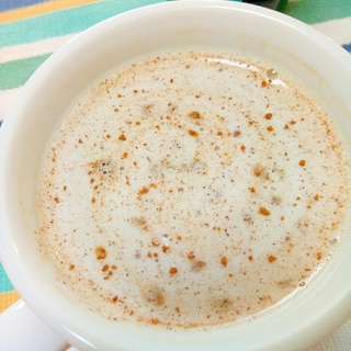 ホッと☆濃厚シナモンきなこカプチーノ♪